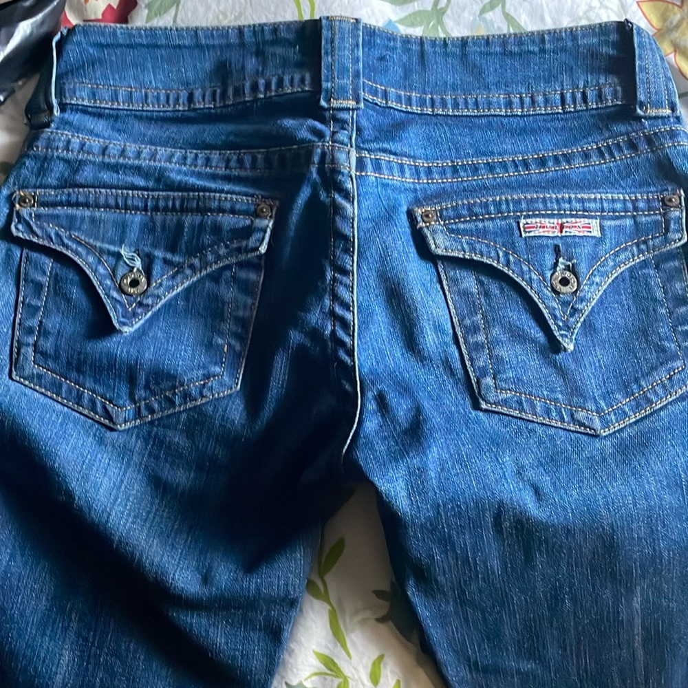 Hudson jeans size 27 34”long!!
